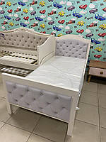 Новинка!! Дитяче дерев'яне ліжко для принцеси!! З бортиками.