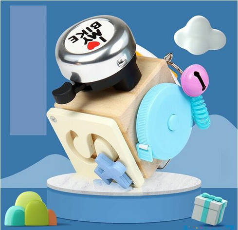 Дерев'яний куб бізі, фото 1