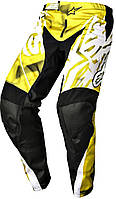 Мотоштани Alpinestars Racer жовтий/чорний, 32