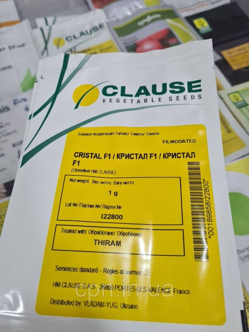 Насіння томату Кристал F1 (1 гр)