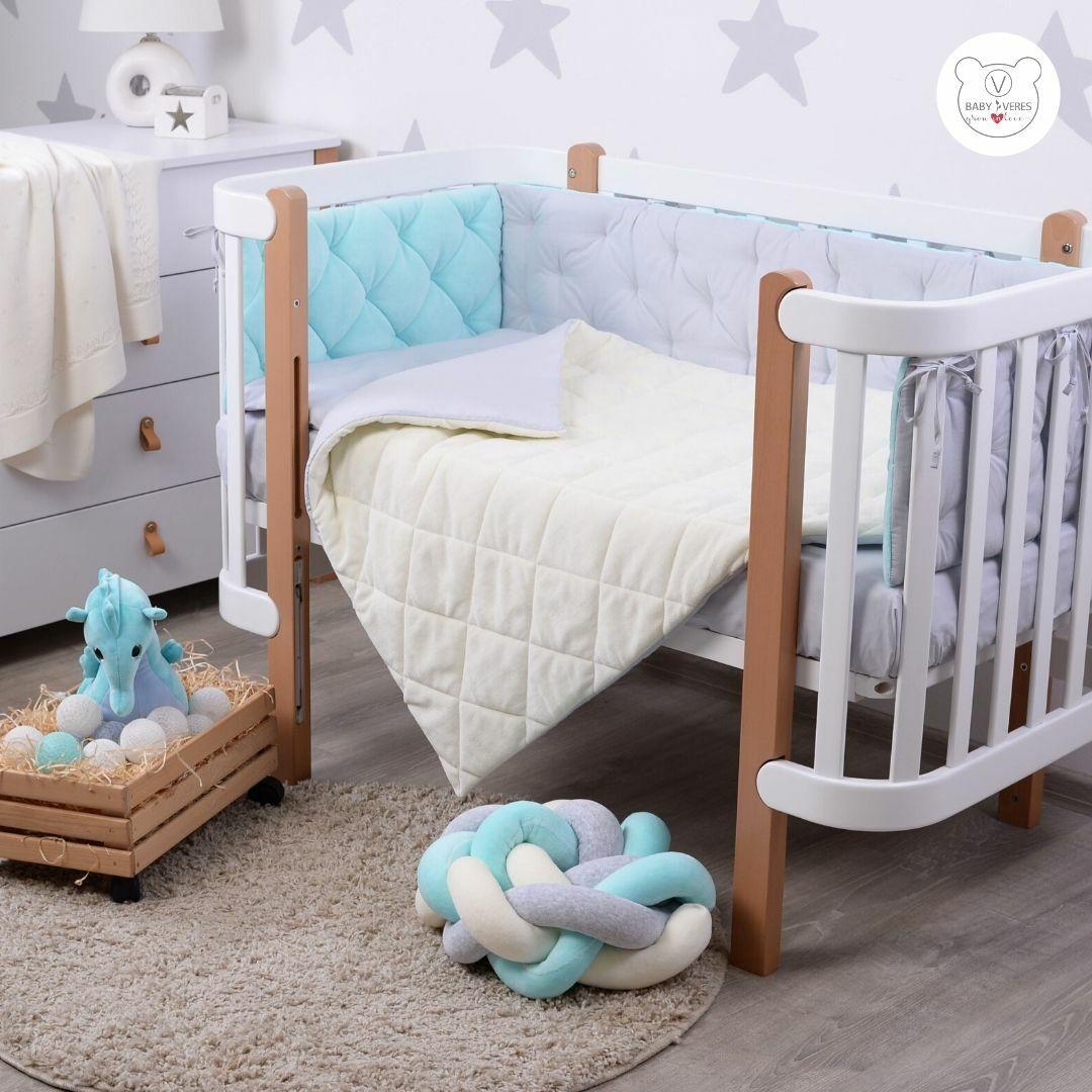 Дитячий комплект постільної білизни Baby Veres Velour Mi-Mi 5 одиниць