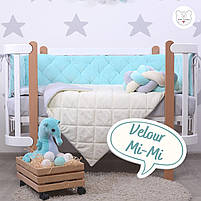 Дитячий комплект постільної білизни Baby Veres Velour Mi-Mi 5 одиниць, фото 4