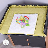 Пеленальний матрац Baby Veres Macaroon Green apple 72х80 см, фото 2