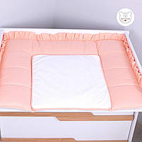 Пеленальний матрац Baby Veres Macaroon Peach 72х80 см, фото 2