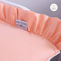 Пеленальний матрац Baby Veres Macaroon Peach 72х80 см, фото 3