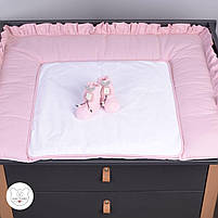 Пеленальний матрац Baby Veres Macaroon Raspberry 72х80 см, фото 2