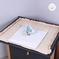 Пеленальний матрац Baby Veres Macaroon Vanilla 72х80 см, фото 2