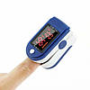 Портативний пульсоксиметр з кольоровим дисплеєм OLED LK87 / Цифровий пульсометр-оксиметр на палець, фото 5