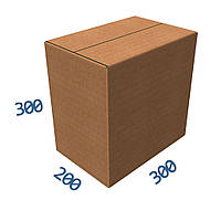 Картонная коробка / Гофроящик 300*200*300 (четырехклапанная)