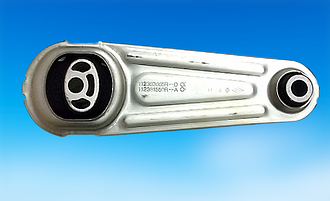 Подушка двигуна (нижня) Renault Clio 3 (кісточка/вісімка) — Renault (Original) 112383665R