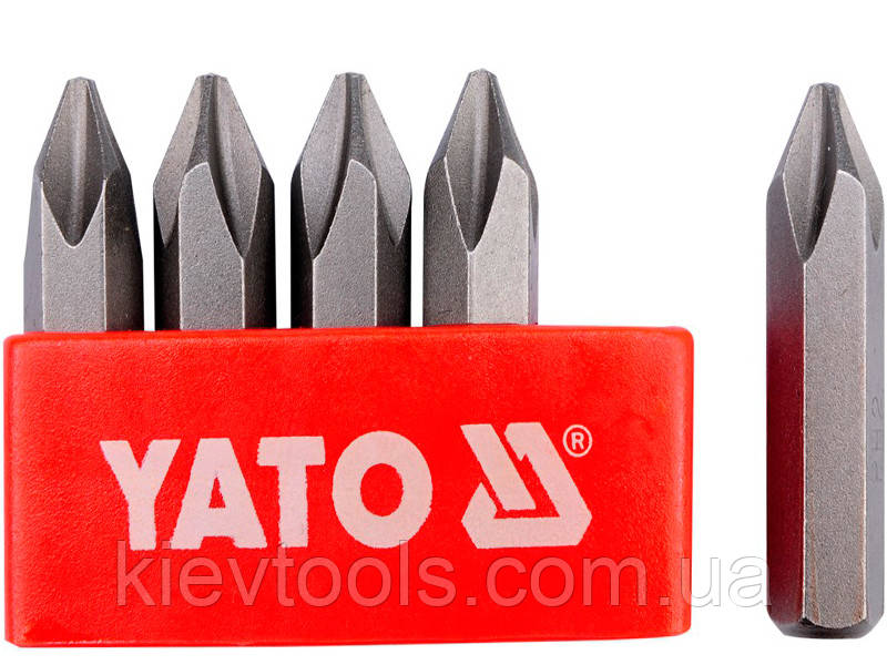 Набір біт для шурупокрута PH2 Yato YT-2810