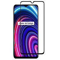 Захисне скло LUX для Realme C25Y Full Сover чорний 0,3 мм в упаковці