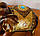 Статуетка Слонік із золотим ланцюжком 30 см Гранд Презент H2641-8G, фото 6