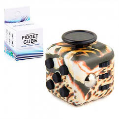 Кубик-антистрес Fidget Cube (леопард)