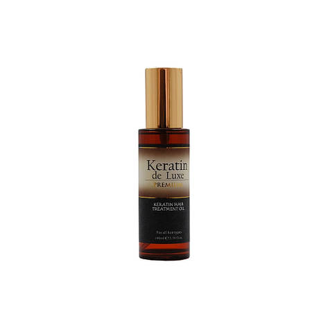Олія з кератином для волосся De Luxe Keratin Premium Hair Treatment Oil 100 мл, фото 2