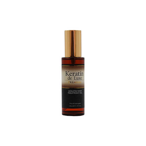 Олія з кератином для волосся De Luxe Keratin Premium Hair Treatment Oil 100 мл, фото 1