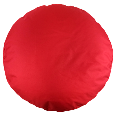 Пуф таблетка, Ø55*15 см, (оксфорд), (червоний)