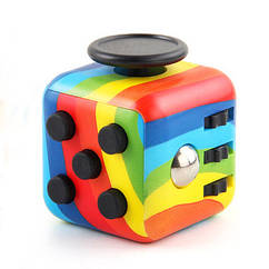 Кубик-антистрес Fidget Cube (веселка)