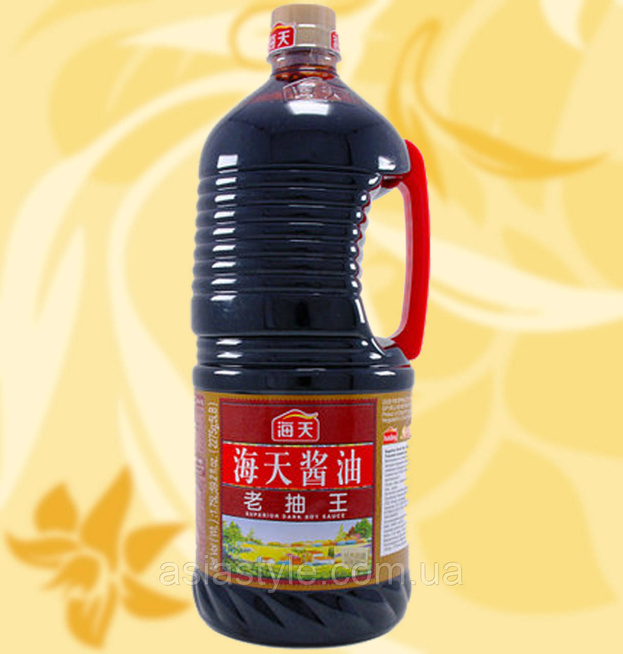 Соусоївий темний, Соєвий соус темний, Dark soya sauce, Haday, Китай, 1.75л, Ч