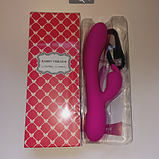 Вібратор із кліторальним стимулятором і підігрівом, еротичні подарунки для жінок, фото 6