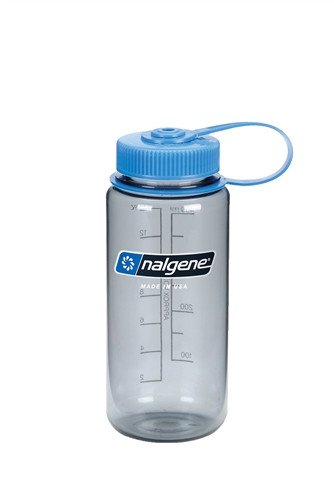 Пляшка для води Nalgene Wide Mounth Сіра 500 мл.
