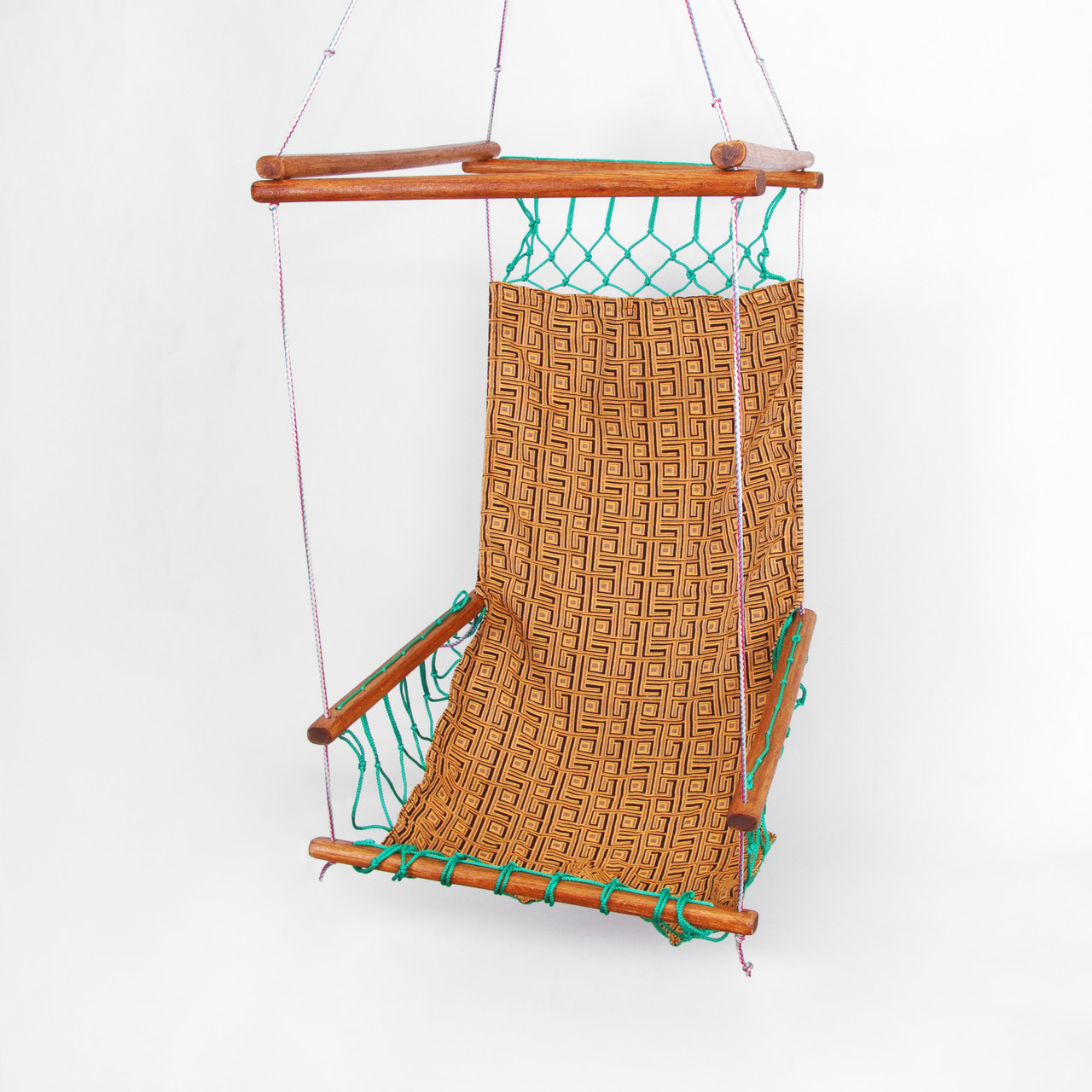 Гамак крісло сидячий тканинний "Ліана Гобелен", фото 1