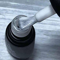 Siller Cover Base Milky Shine No1 — молочна камуфлювальна база зі сріблястим блиском, 8 мл