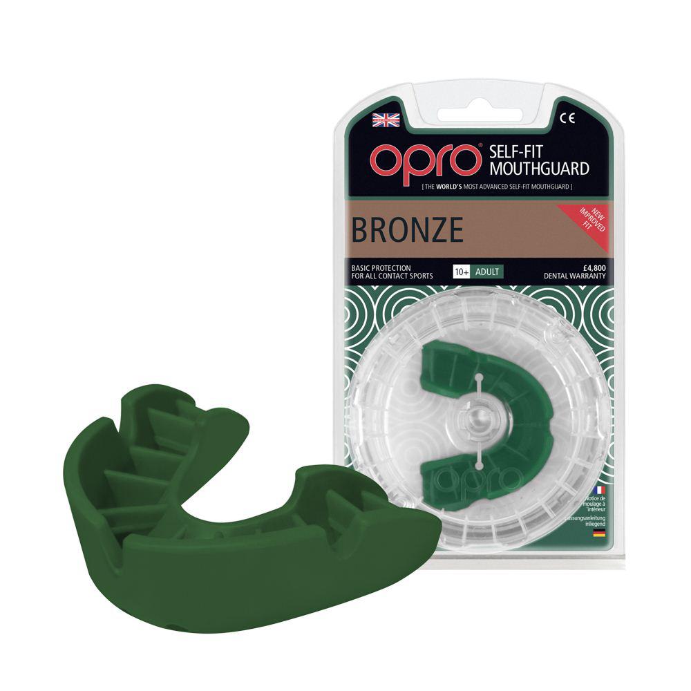 Капа OPRO Bronze Green (art.002184003)