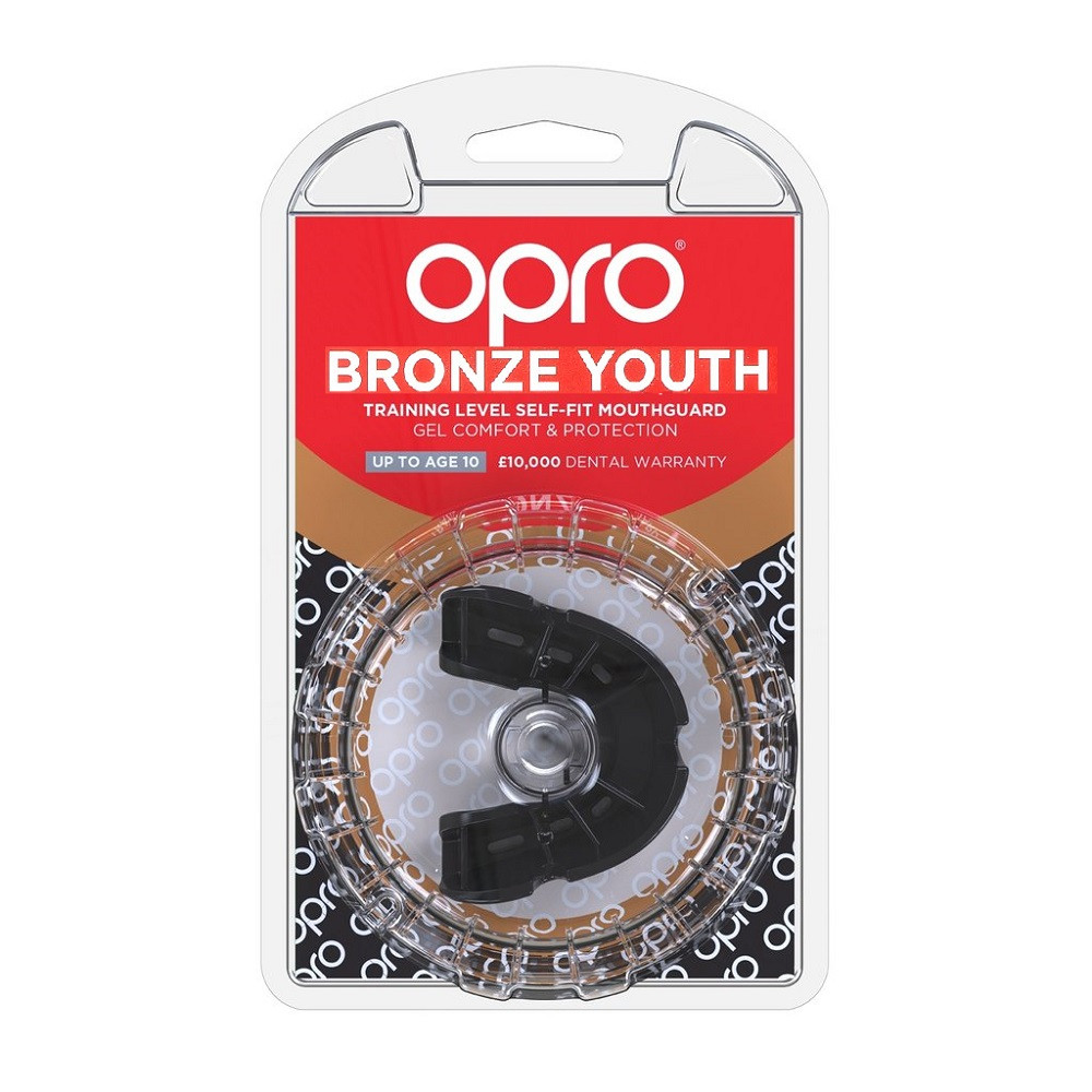 Капа OPRO Junior Bronze Black (art.002185001) - фото 8 - id-p1526834061