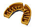 Капа OPRO Gold UFC Hologram Black Metal/Gold (art.002260001), фото 5