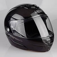Мотоциклетный шлем LAZER MONACO EVO Pure Carbon карбоновый черный, размер 2XS, MONACO.EVO.PC.CARBON 2XS