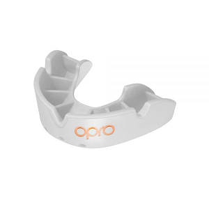 Капа боксерська OPRO Junior Bronze White (art.002185006)