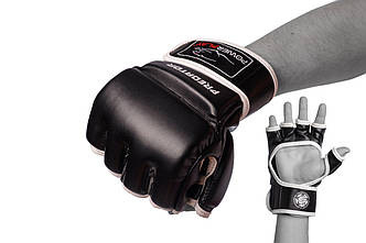 Рукавиці для MMA PowerPlay 3056 Чорні L