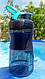 Шейкер спортивний (пляшка) BlenderBottle SportMixer 20oz/590ml Black/Teal (Original), фото 4
