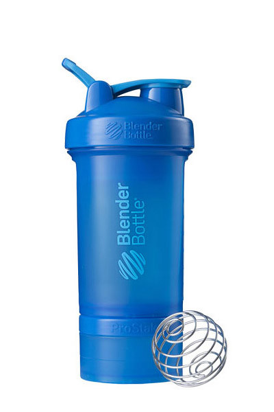 Шейкер спортивний BlenderBottle ProStak 22oz/650ml з 2-ма контейнерами Navy (Original)