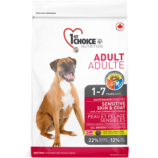 1st Choice Adult Sensitive Lamb & Fish ФЕСТ ЧОЙС доросли ягня РИБА сухий супер преміум корм для дорослих собак
