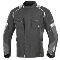 Куртка мотоциклетная черно-серая, размер S, BUSE Breno, 113870.S