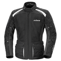 Куртка мотоциклетная черно-белая, размер 52, BUSE Arco, 116256.52