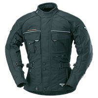 Куртка мотоциклетная черная, размер S, BUSE Ancona, 114630.S