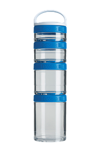 Контейнер спортивний BlenderBottle GoStak Starter 4 Pak Blue (ORIGINAL)