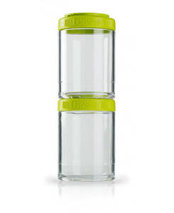 Контейнер спортивний BlenderBottle GoStak 2 Pak Green (ORIGINAL)