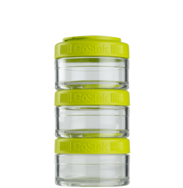 Контейнер спортивний BlenderBottle GoStak 3*60 Green (ORIGINAL)