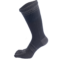 Носки с пальцами мужские Аспид GINZIN 39-42 утепленные черно-серый