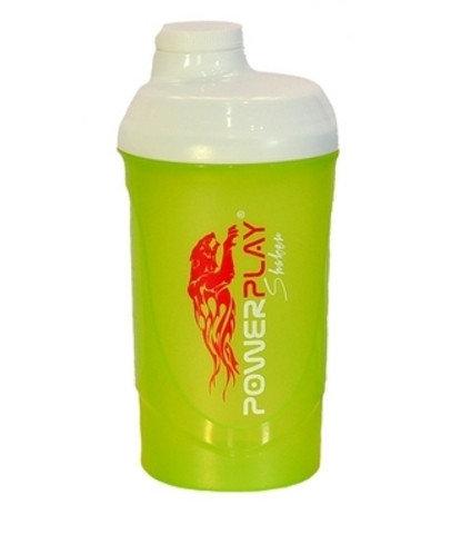Шейкер спортивний ShakerStore з логотипом PowerPlay 600 мл. GREEN