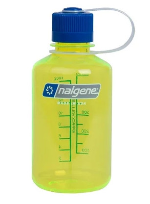 Пляшка для води Nalgene Narrow Mounth Safety Yellow 500 мл.