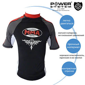 Рашгард для MMA Power System 004 Scorpio M Black/Red
