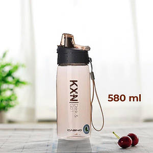 Пляшка для води CASNO 580 мл KXN-Коричнева 1179