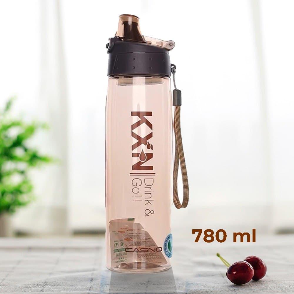 Пляшка для води CASNO 780 мл KXN-1180 Коричнева