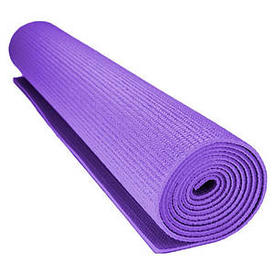 Килимок для йоги та фітнесу Power System PS-4014 PVC Fitness-Yoga Mat Purple (173x61x0.6)