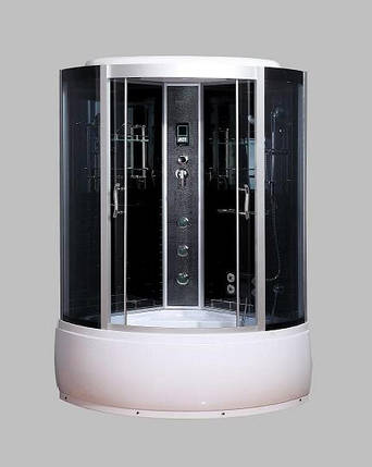 Гідромасажний бокс BADICO SAN 084 B 110х110х215 з глибоким піддоном, фото 2